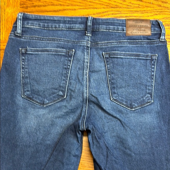 Dark Blue Lucky Brand Women's Skinny Jeans - Picture 3 of 7